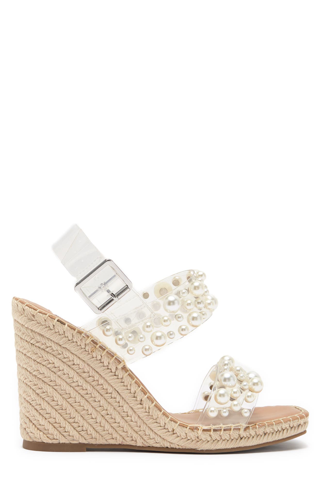 Steve Madden Tailey Embellished Espadrille Wedge Sandal, Alternate, color, 