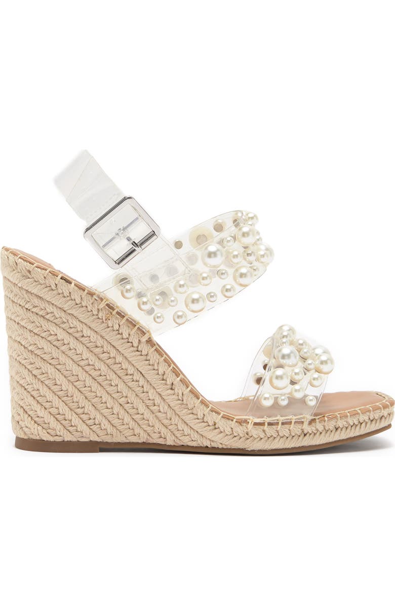 Steve Madden Tailey Embellished Espadrille Wedge Sandal, Alternate, color,