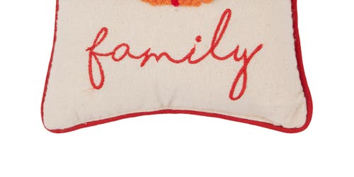 C & F Home C&f Home Family Christmas Presents French Knot Small/petite Accent Pillow, 8" X 8" In Neutral