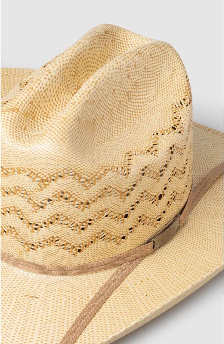 Manela The Sunstone 50X Bangora Straw Cowboy, Alternate, color, Ochre