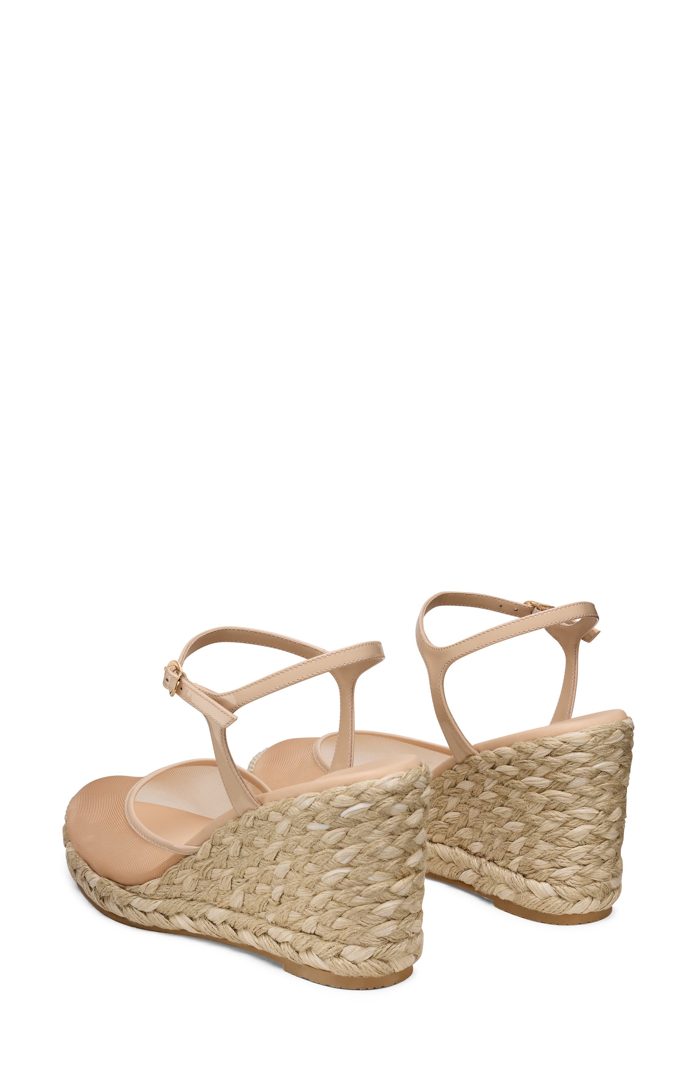 Bareitall Espadrille Wedge, Alternate, color, BARELY BEIGE