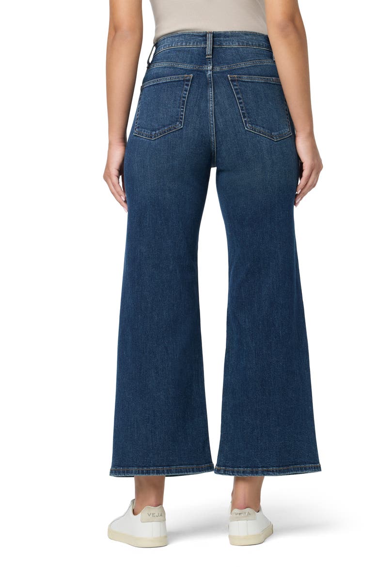 High Waist Ankle Wide Leg Jeans, Alternate, color, GIARA