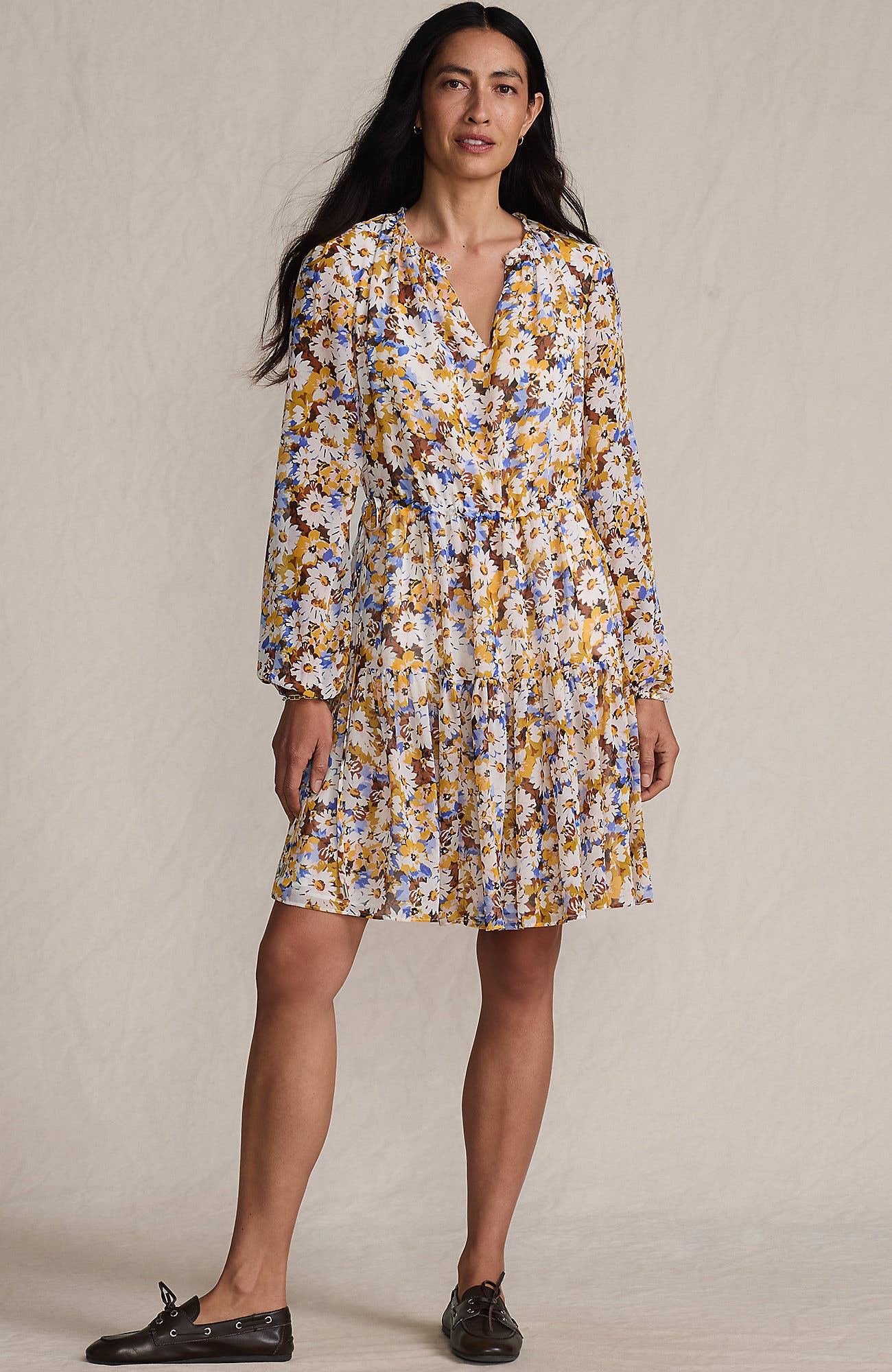Chiffon Above the Knee Adjustable Dress - image 5