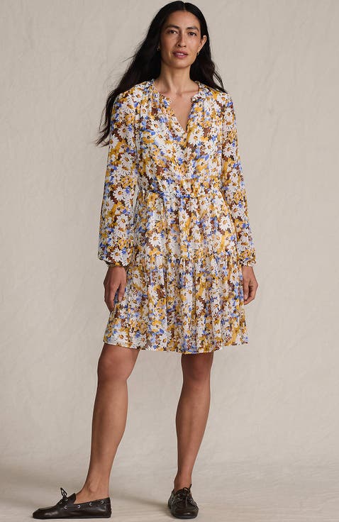 Chiffon Above the Knee Adjustable Dress