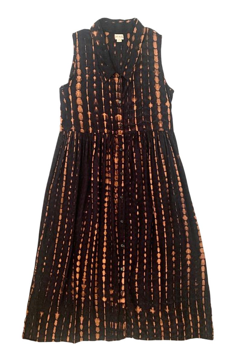 PINK HALEY Tina Midi Dress in Ocean Blue, Alternate, color, Black