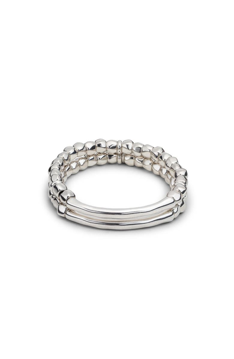 UNODE50 Polished Chain Bracelet, Main, color, Silver