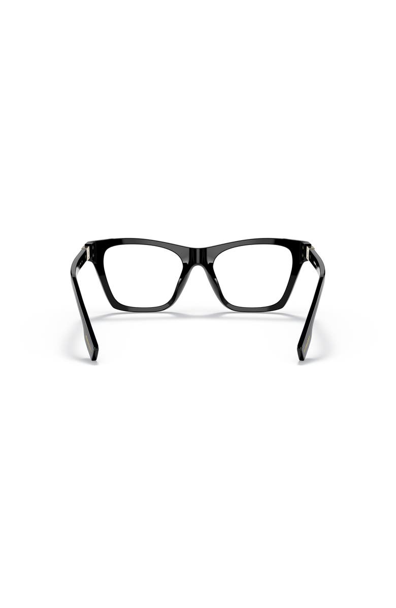 Burberry 52mm Square optical glasses, Alternate, color, Black