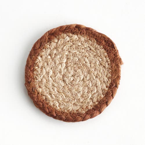 Napa Home & Garden Jute Coaster Set In Brown