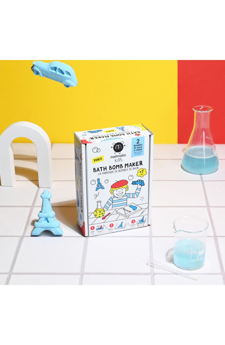 nailmatic Bath Bomb Maker Kit For Kids, Alternate, color, Paris