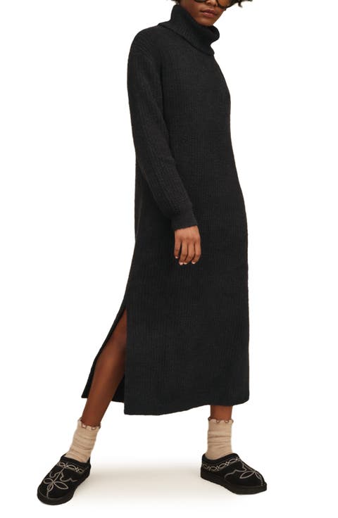 Atlie Turtleneck Rib Dress