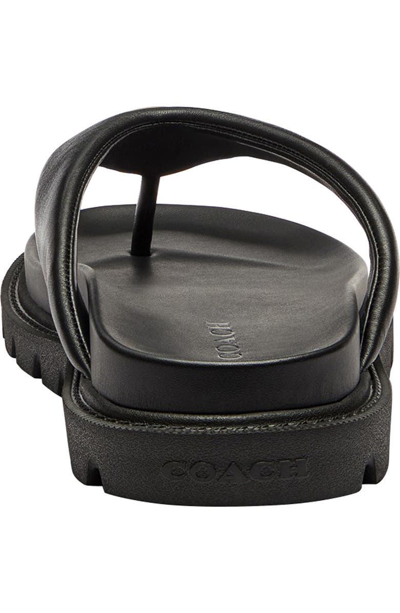 COACH Brynn Flip Flop, Alternate, color, Black