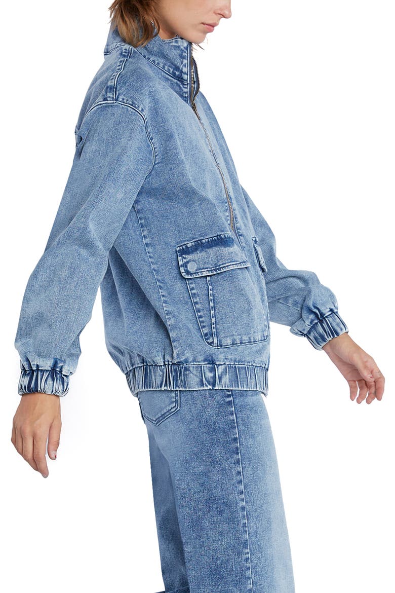 Denim Jacket, Alternate, color, RETRO DENIM