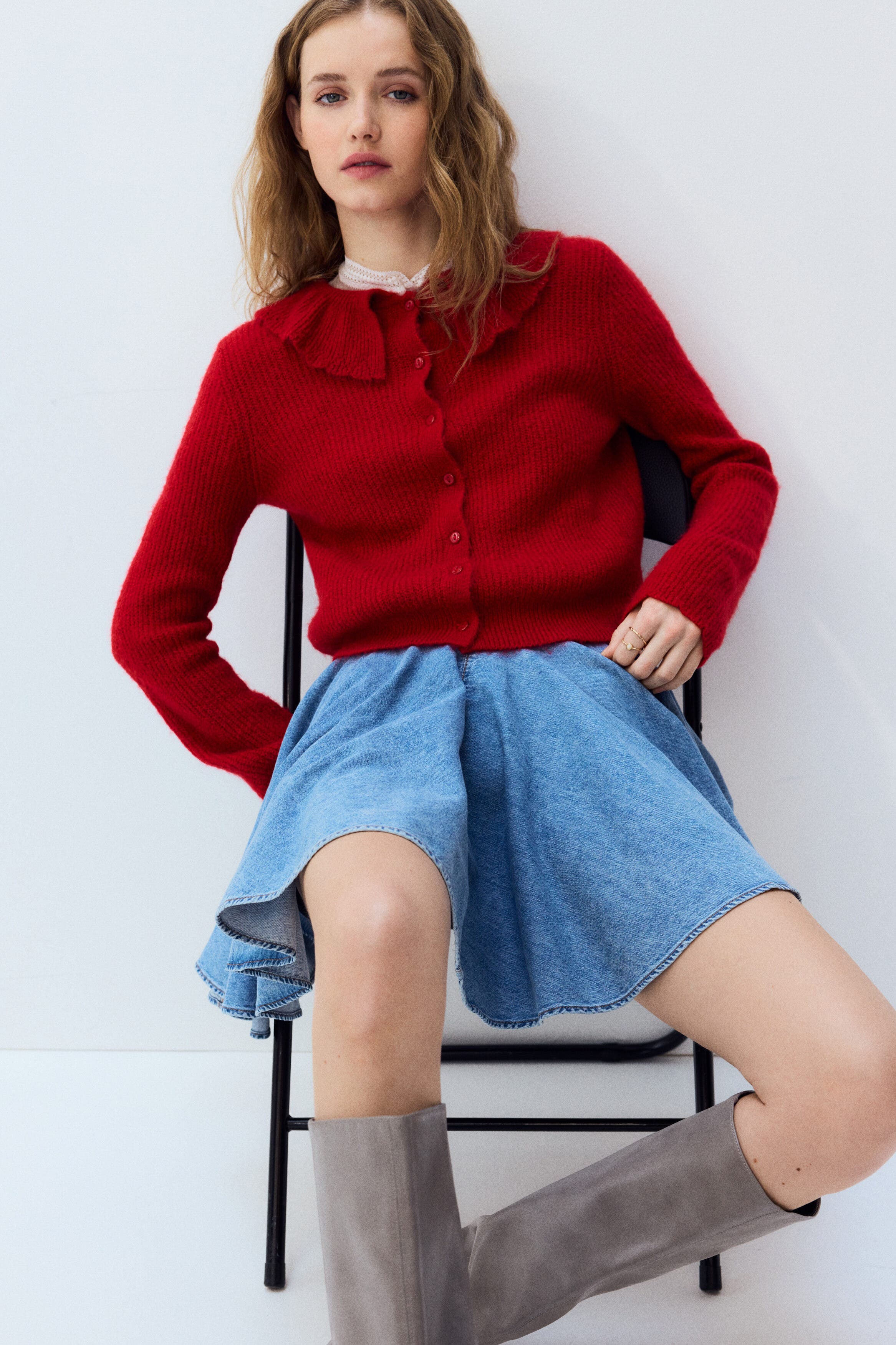 Collared Cardigan - image 2