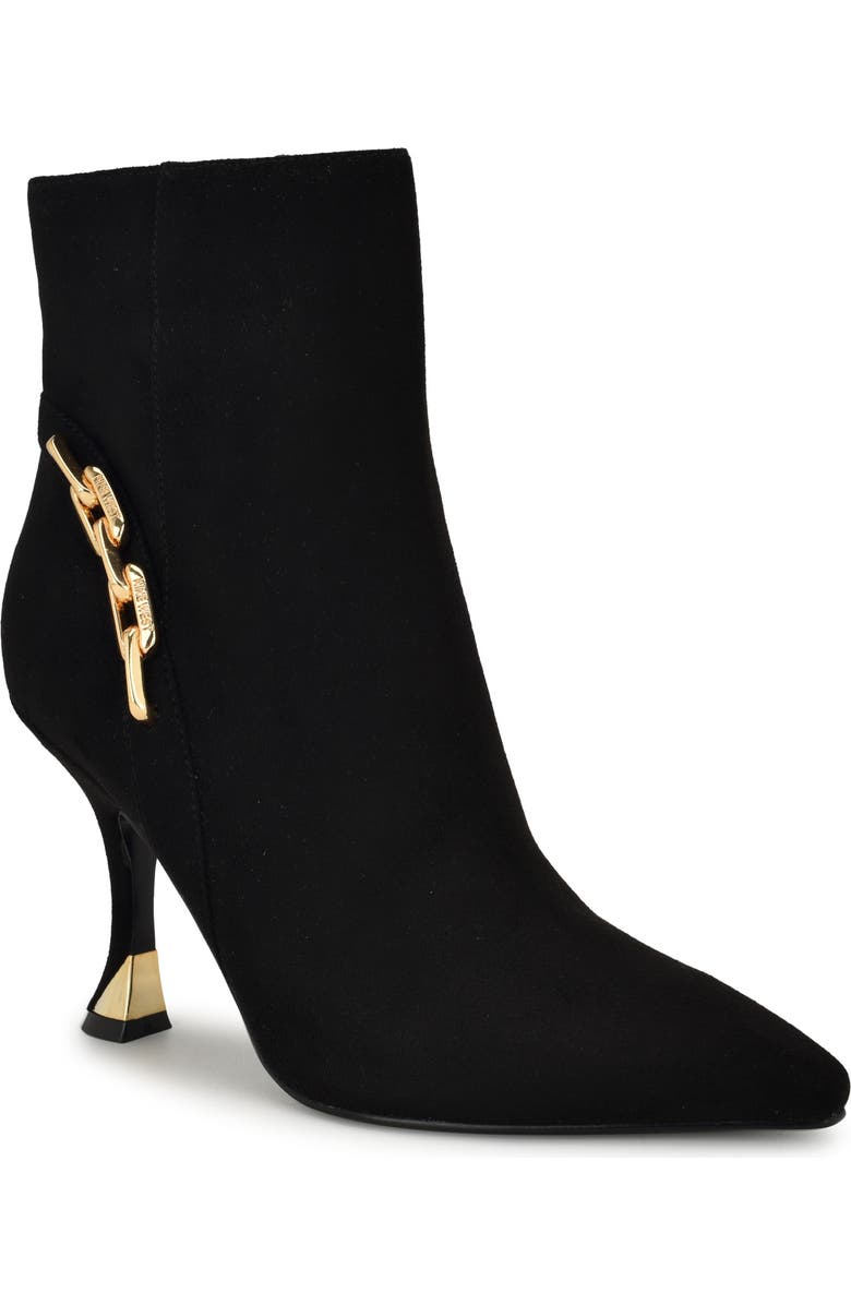 Nine West Chaine Pointed Toe Bootie, Main, color,