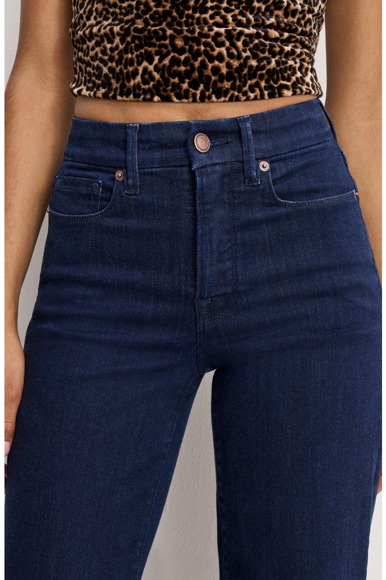 Good Waist High Waist Palazzo Jeans, Alternate, color, INDIGO1153