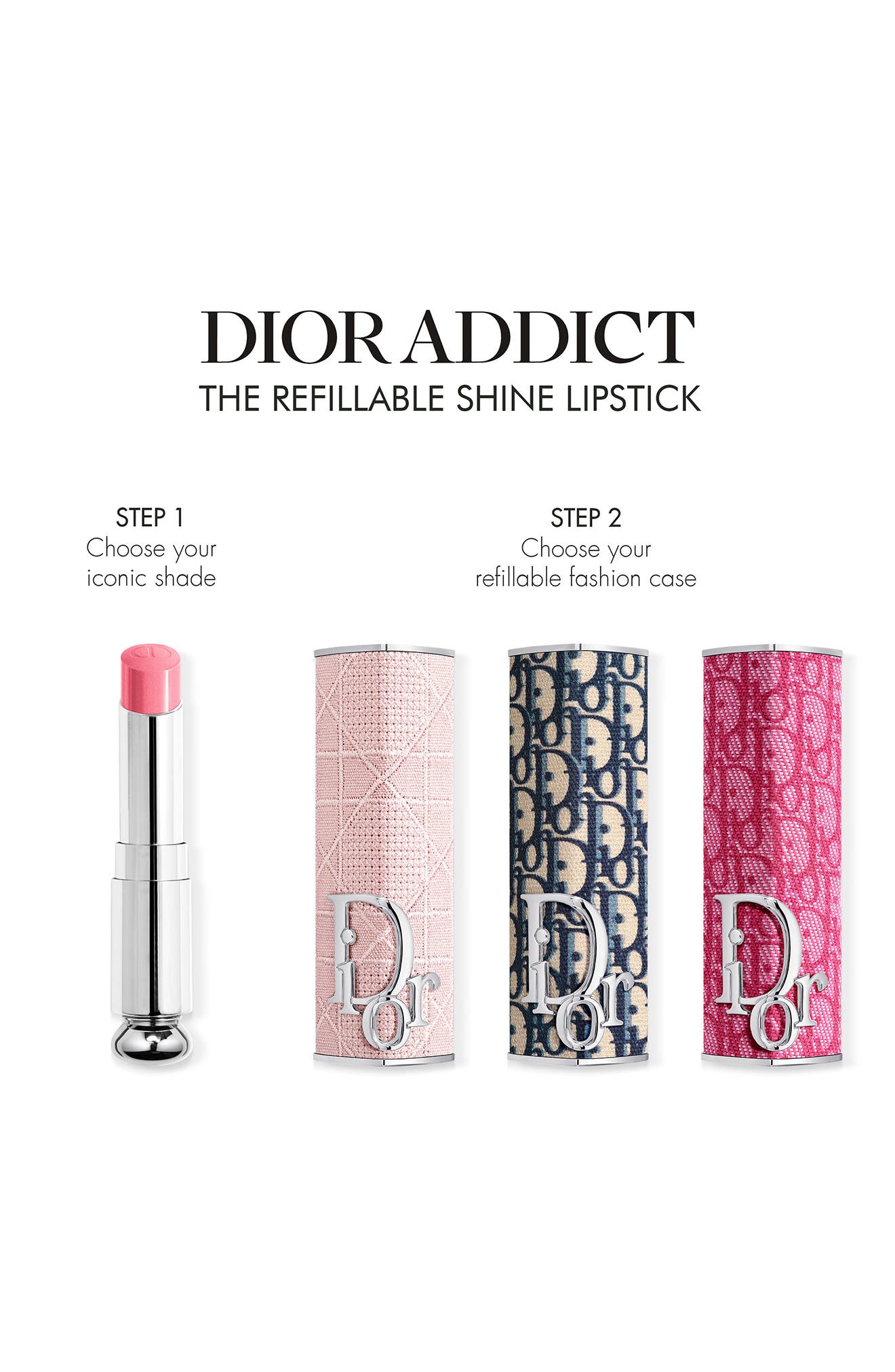Addict Hydrating Shine Refillable Lipstick (Women) | Nordstrom