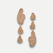 Daniela Millan Jewelry Sculpture Asymmetrical Earrings