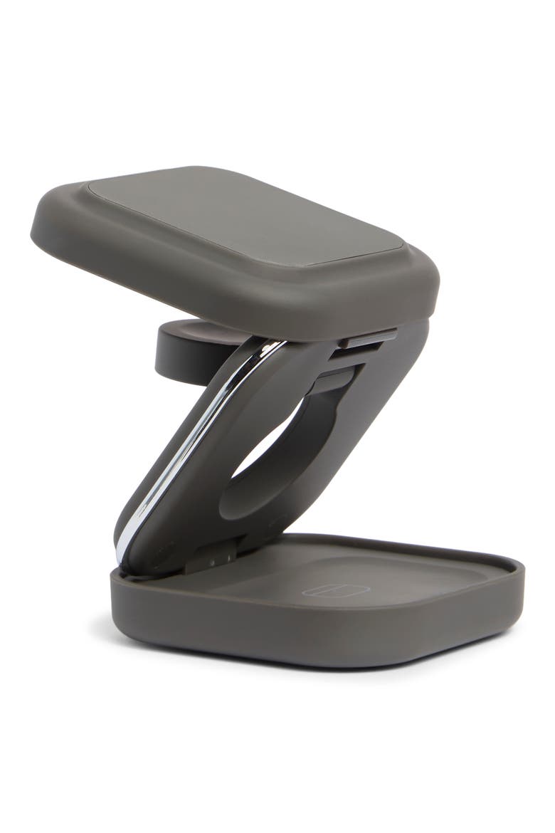 3-in-1 Foldable Wireless Charging Station, Alternate, color, SHADOW