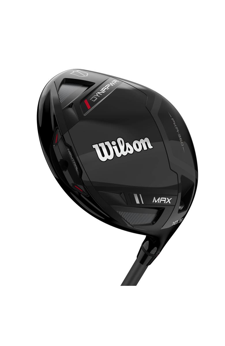 WILSON Dynapwr Max Right Hand Mens Driver - 12 / Linq M40x Red / Regular, Alternate, color, Black
