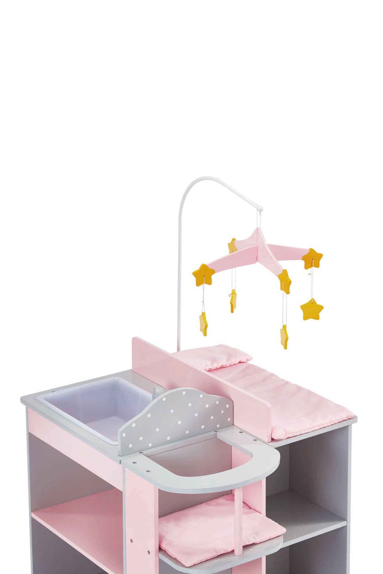 Olivia's Little World Baby Doll Changing Station, Alternate, color, GRAY