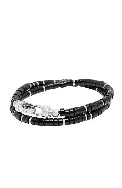 Heishi Wrap Bracelet