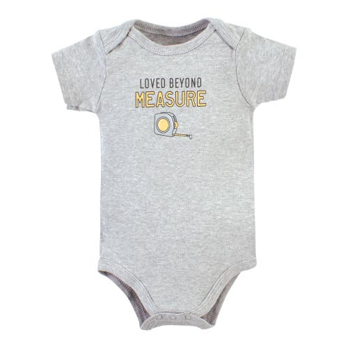 Hudson Baby Essential Cotton Bodysuits 5-piece Set In Multi