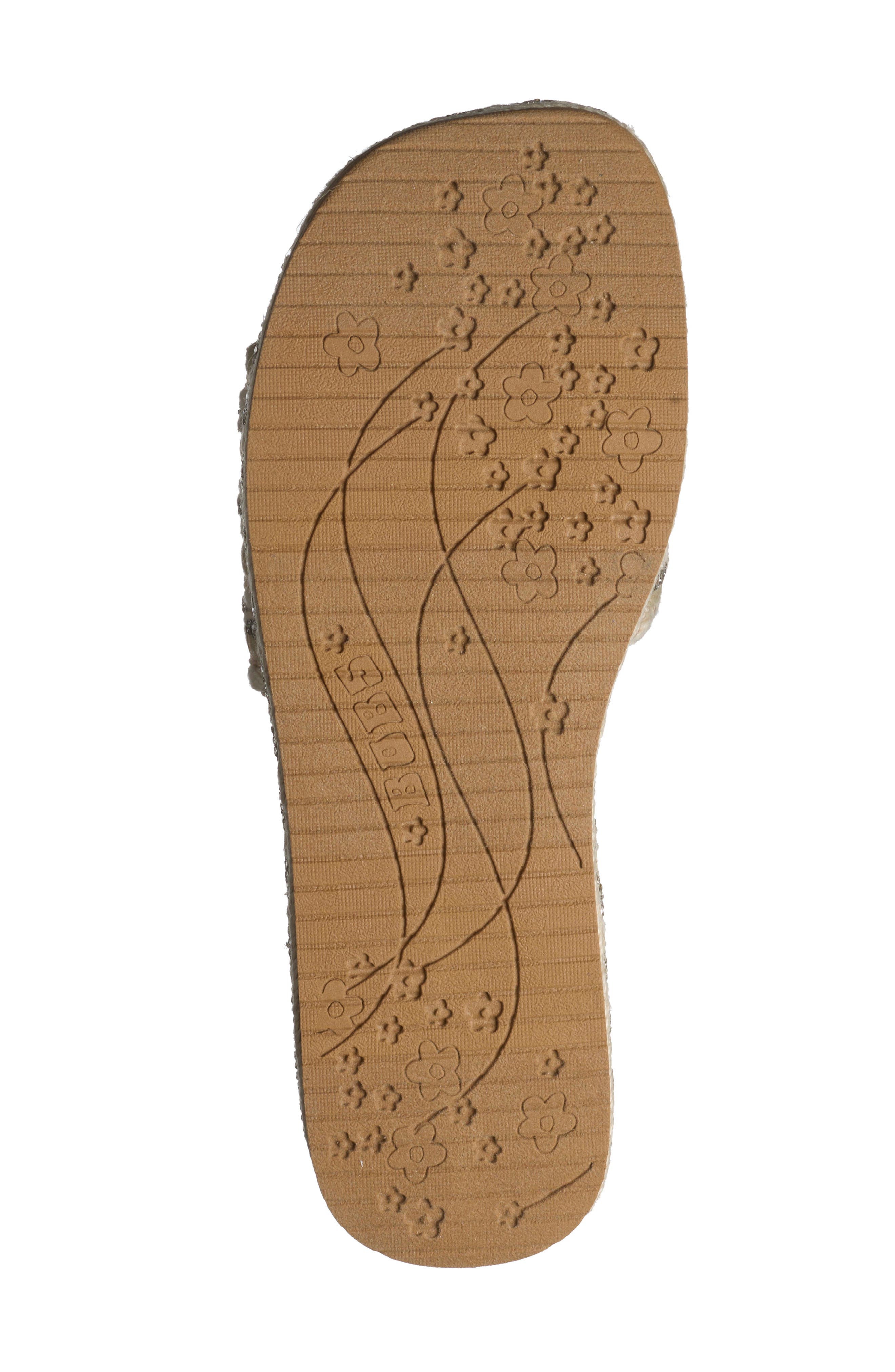 Island Peace Platform Espadrille Slide Sandal, Alternate, color, NAT