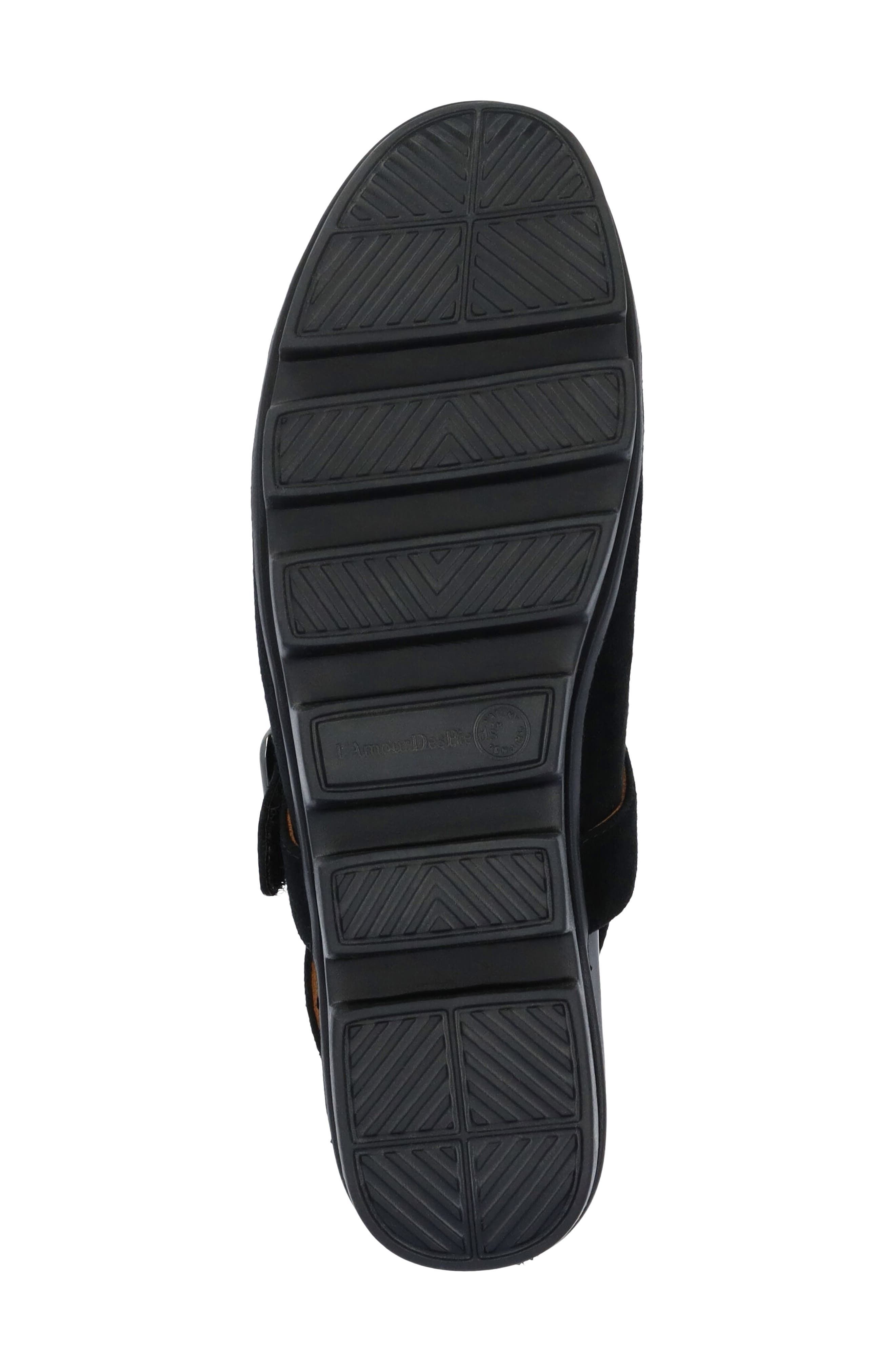 Hyrella Mary Jane Flat, Alternate, color, BLACK