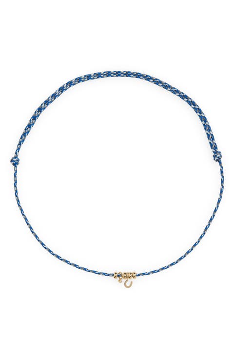 Paracord Horseshoe Charm Necklace