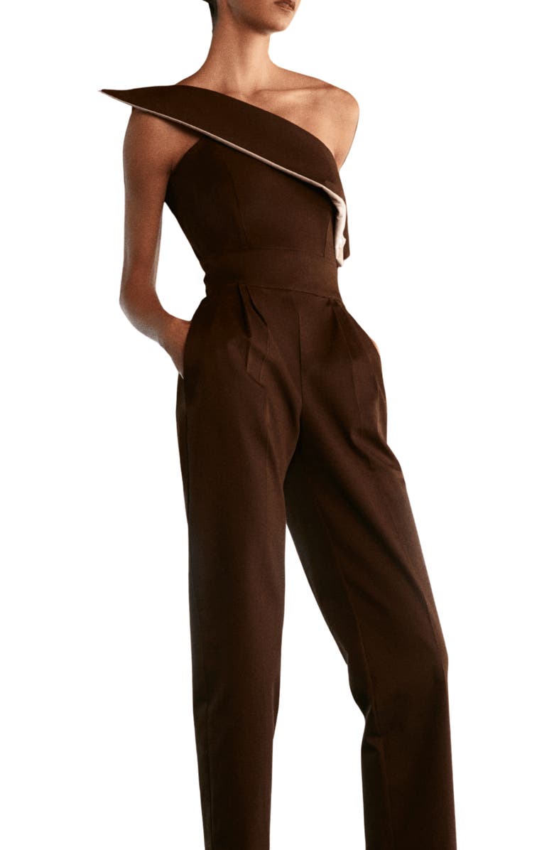 The IQ Collection Ember Jumpsuit, Alternate, color, Brown