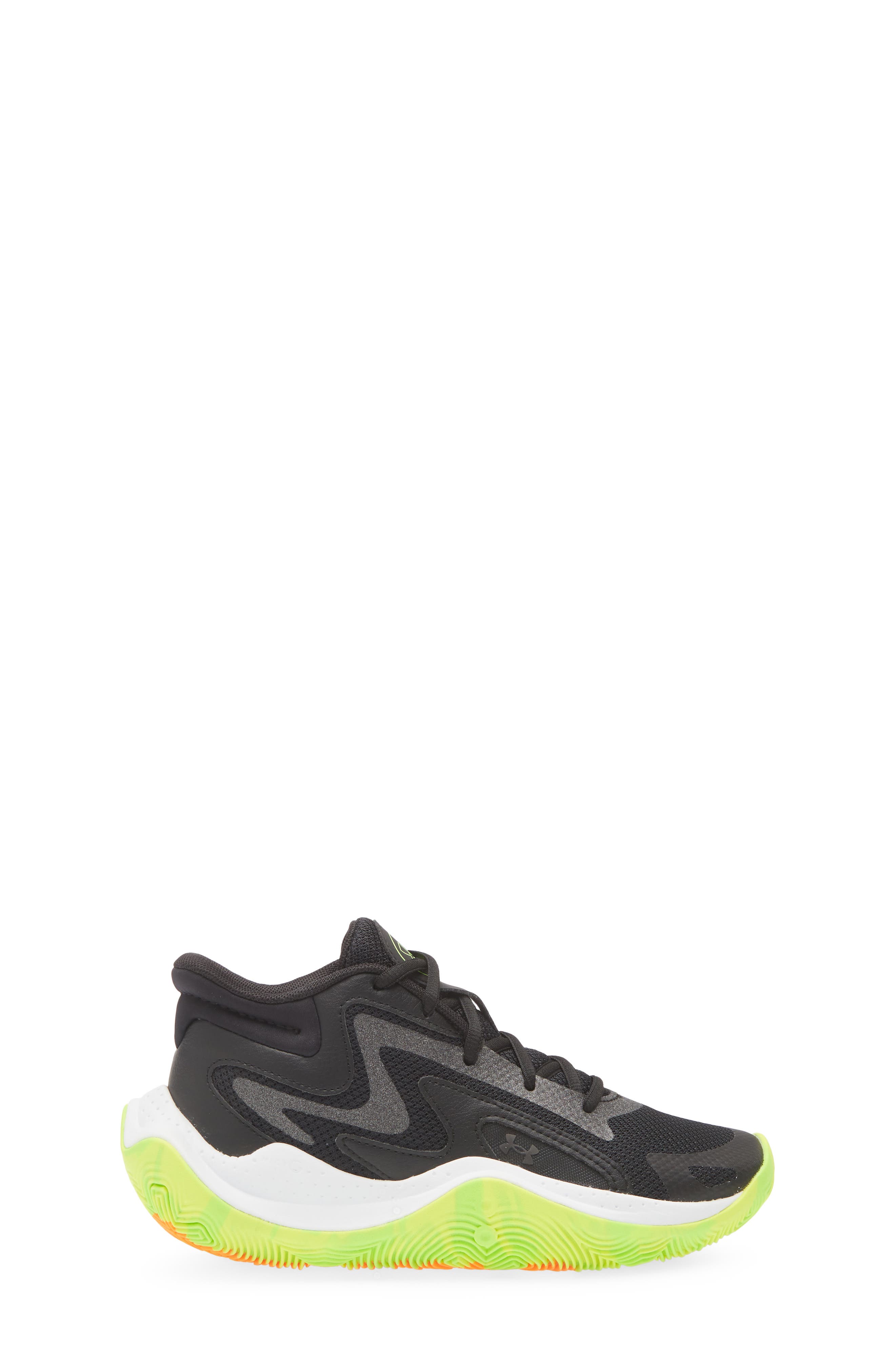 Under Armour Kids' UA Jet '25 Basketball Shoe, Alternate, color, Black