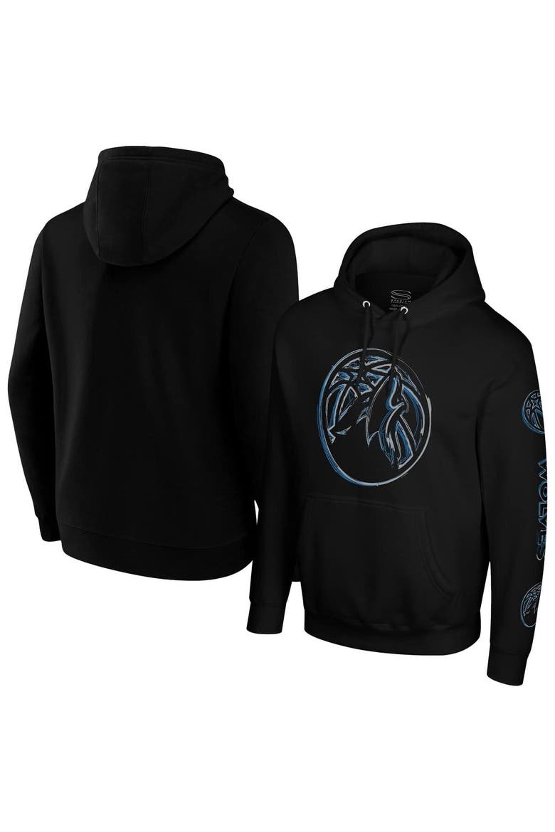 Unisex Stadium Essentials  Black Minnesota Timberwolves Elementized Ride Hoodie, Main, color, Black