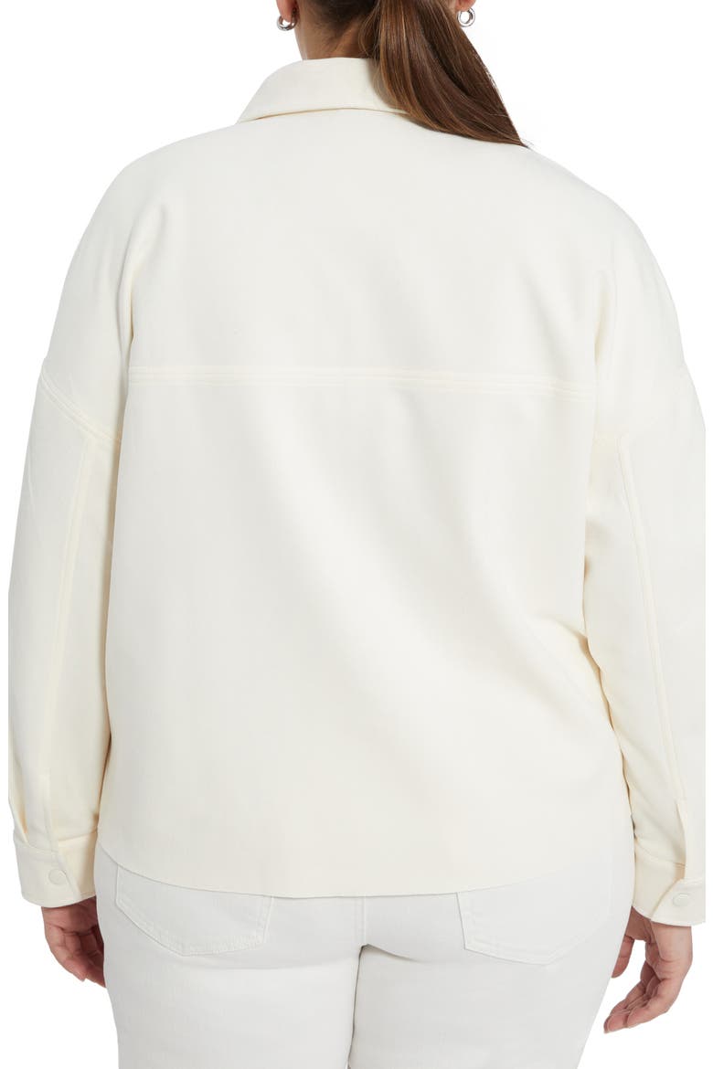 Tori Faux Suede Shacket, Alternate, color, OFF WHITE