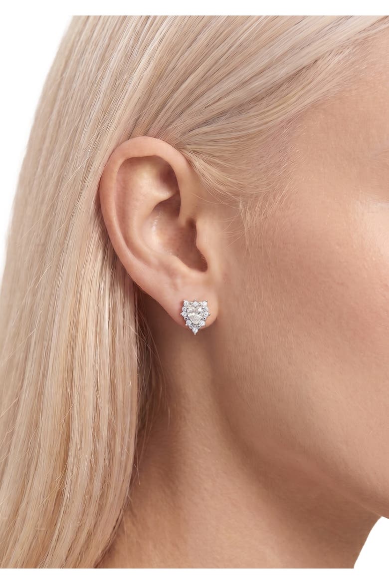 Padma White Gold Studs, Alternate, color, Gold