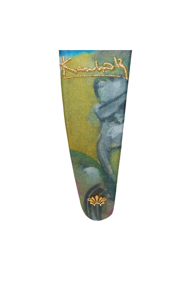 Lele Sadoughi The Met Brigitte Kandinsky Embroidered Headband, Alternate, color, Garden Of Love 999