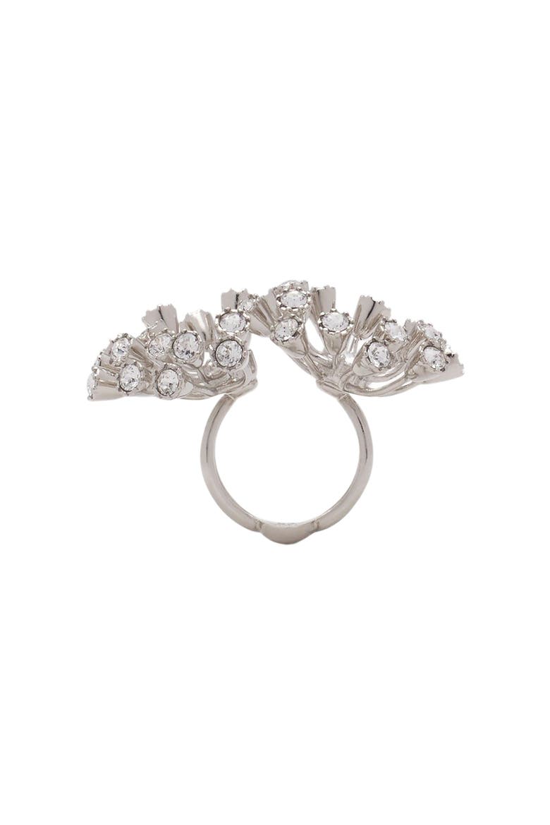 Traviata By Lanvin Ring, Alternate, color, Silver-Crystal