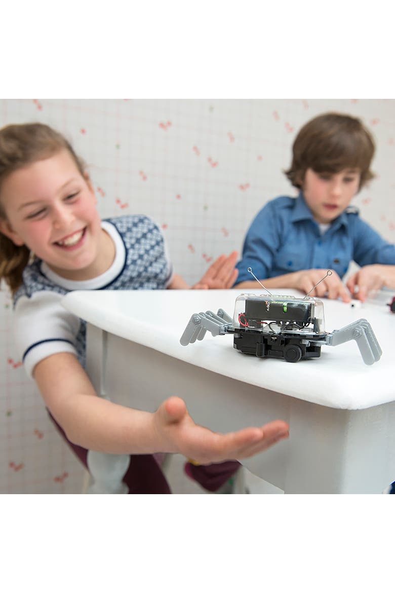 KidzRobotix Table Top Robot, DIY Build A Smart Crab Toy, Kids 8+, Alternate, color, Multicolored