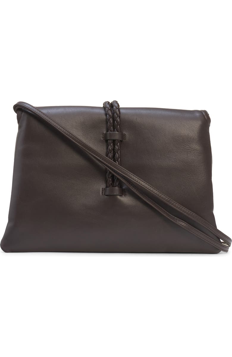 Bottega Veneta Medium Liberta Leather Shoulder Bag, Alternate, color, Fondant