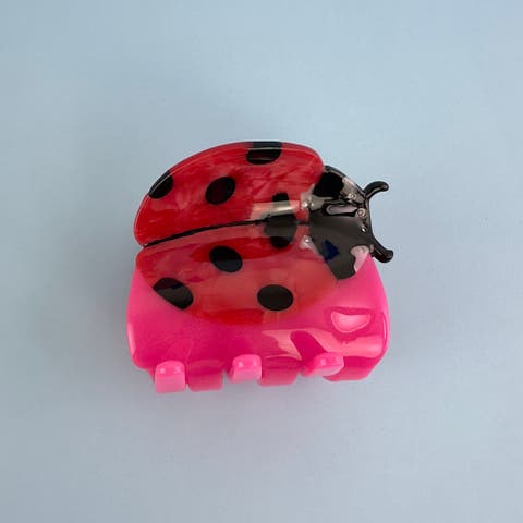 Ladybug Hair Claw