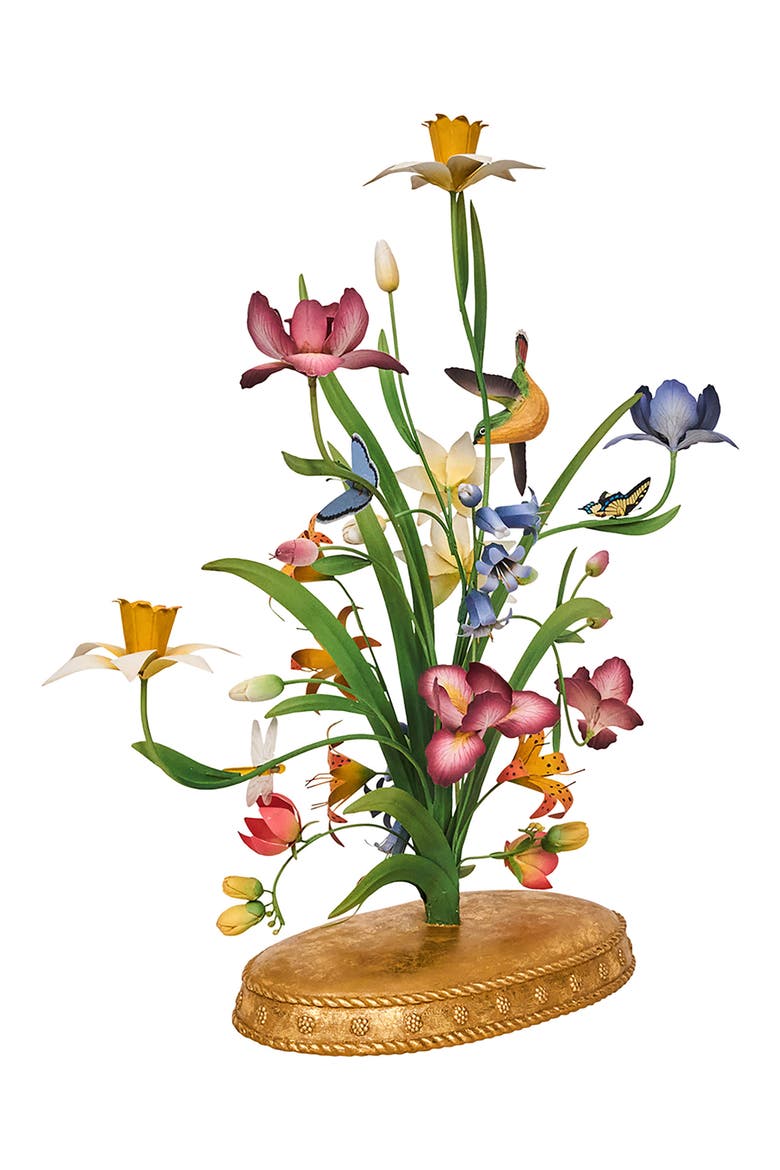 Meadow Walk Bouquet Centerpiece, Alternate, color, MULTI ORANGE