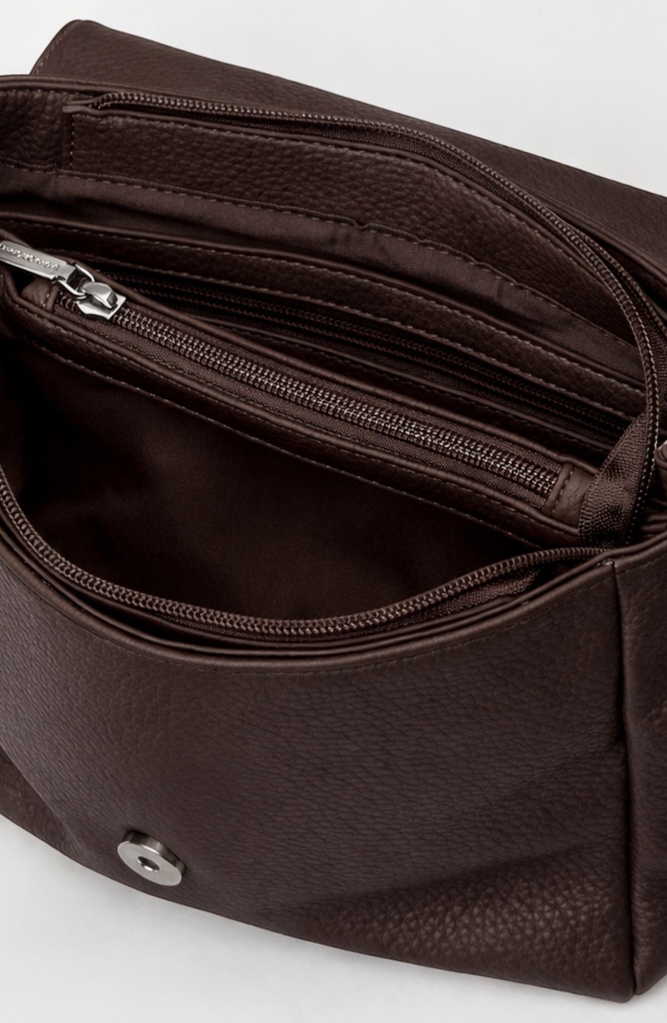 Charmed Satchel, Alternate, color, CHOCOLATE
