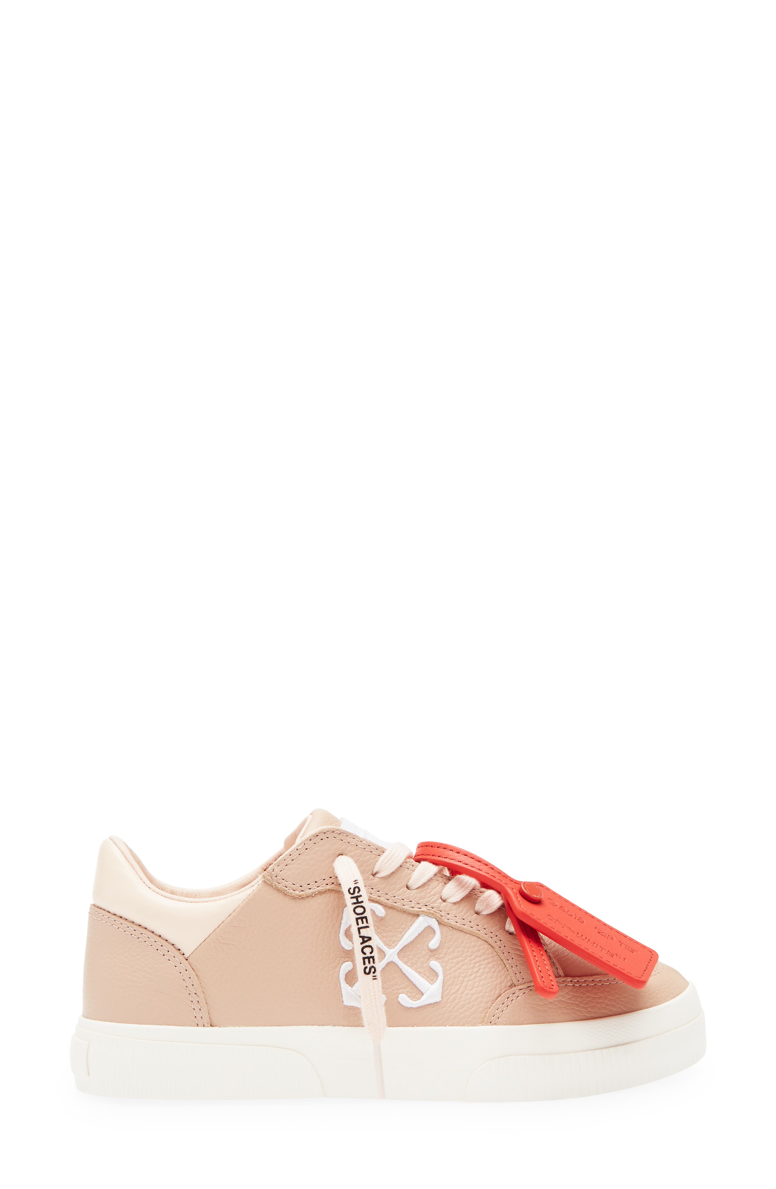 Off-White New Low Vulcanized Calf Leather Sneaker, Alternate, color, 