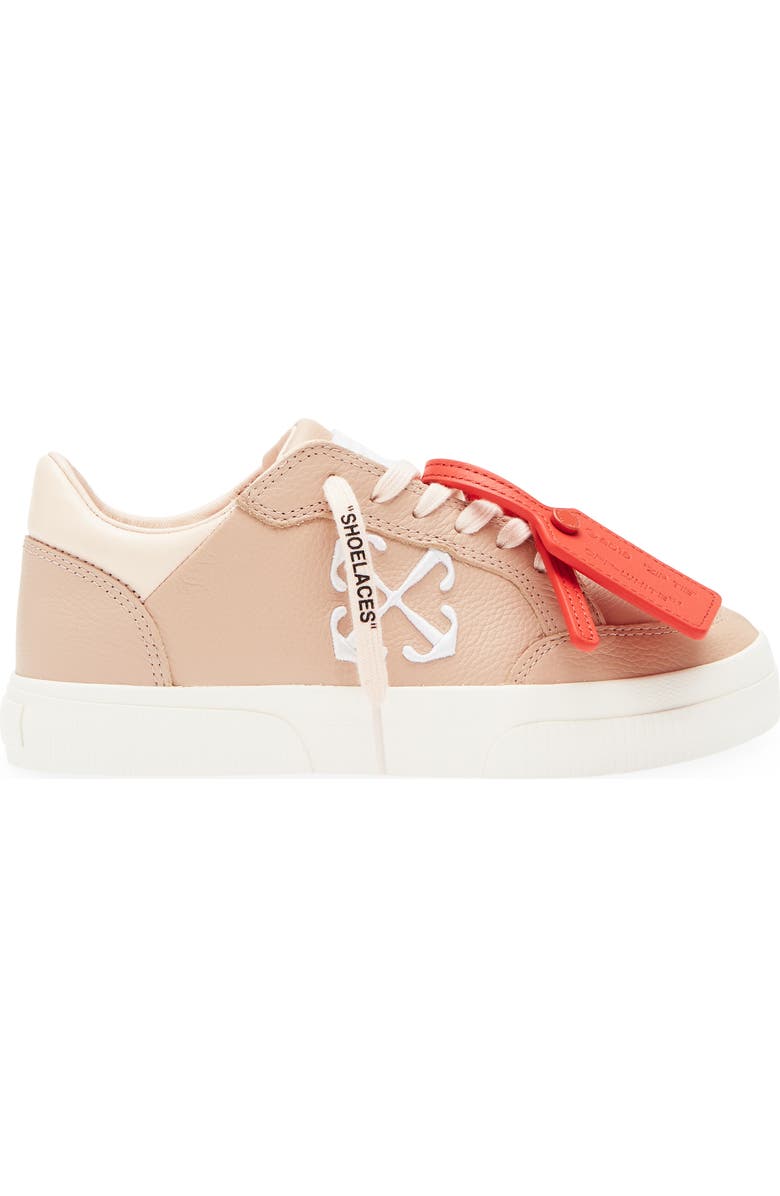 Off-White New Low Vulcanized Calf Leather Sneaker, Alternate, color,