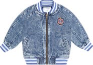 Huxbaby Dreamy Denim Bomber Jacket