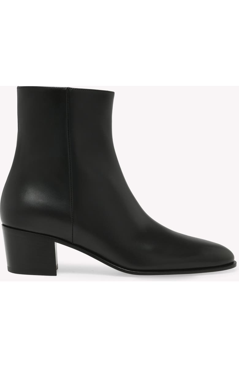 Gianvito Rossi Spencer Bootie, Main, color, Black Calf