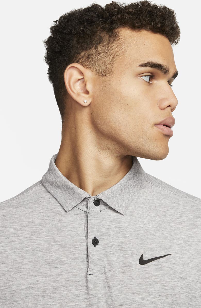 Nike Golf Dri-FIT Heathered Golf Polo, Alternate, color, 