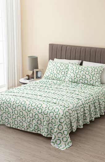 Woven & Weft Turkish Cotton Flannel Christmas Sheet Set