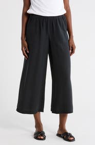 Splendid Angie Cropped Palazzo Pants