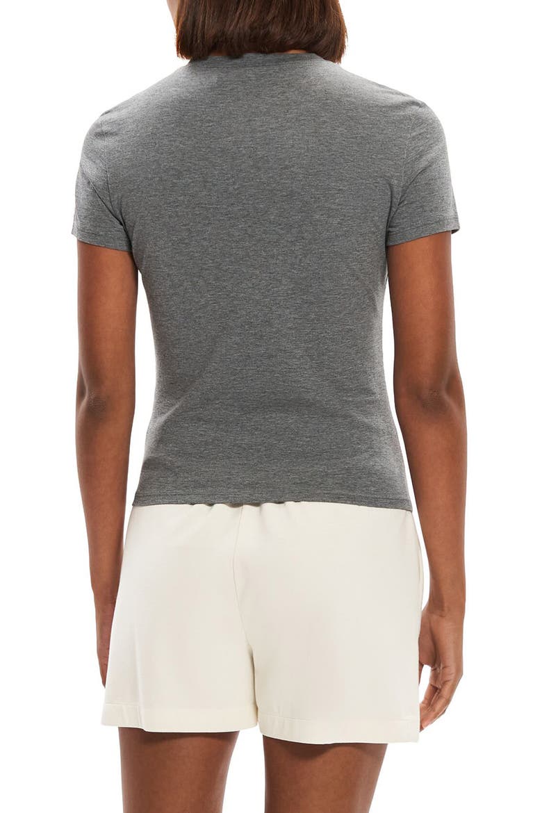 Tiny Apex Organic Pima Cotton T-Shirt, Alternate, color, MELANGE GREY