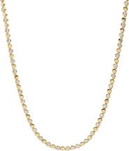 BY ADINA EDEN Dainty Pave Beaded Chain Necklace